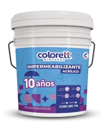 Colorett® Impermeabilizante acrílico 10 años