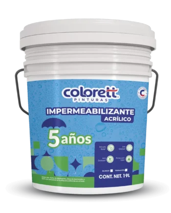 Colorett® Impermeabilizante acrílico 5 años